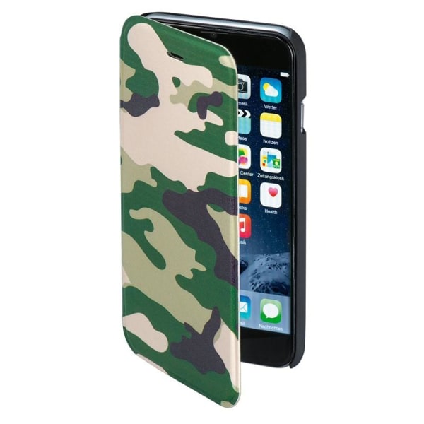 HAMA iPhone 6/6S Plånboksfodral DesignLine - Camo vihreä Green