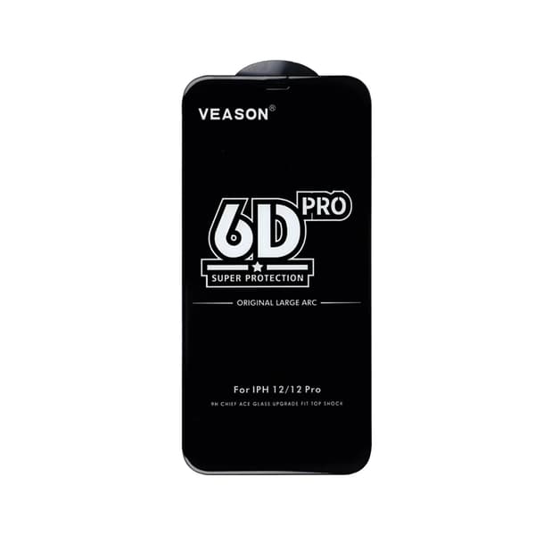 Veason Galaxy S25 Plus Härdat glas Skärmskydd 6D Pro - Clear Transparent