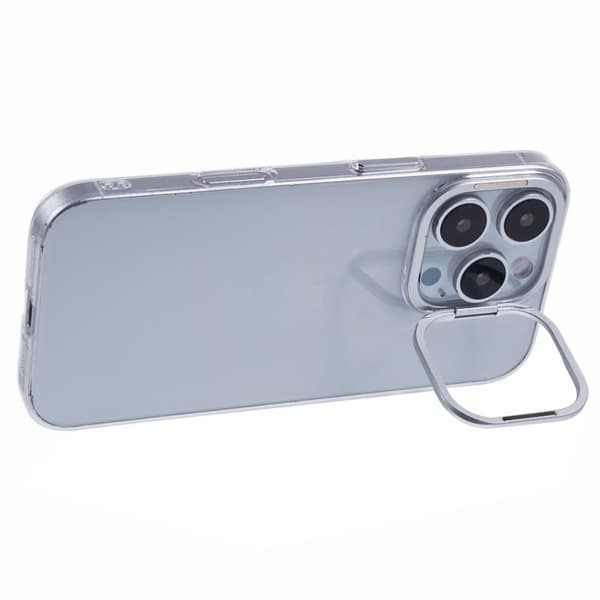 X-LEVEL Mobilskal till iPhone 16 Pro med Linsskydd Kickstand Klar