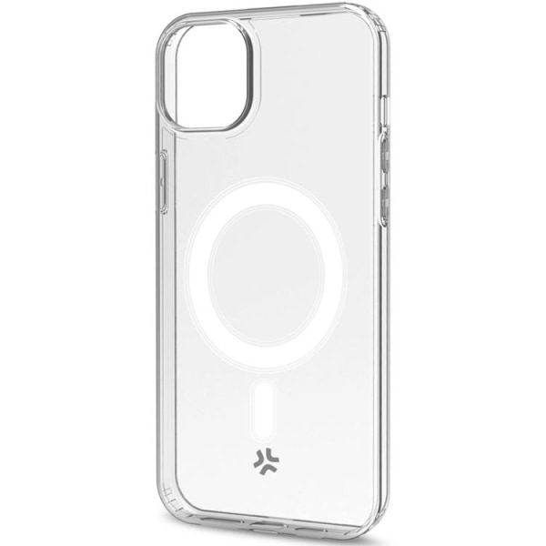 Celly iPhone 15 mobiltaske Magsafe Gelskin TPU - Gennemsigtig