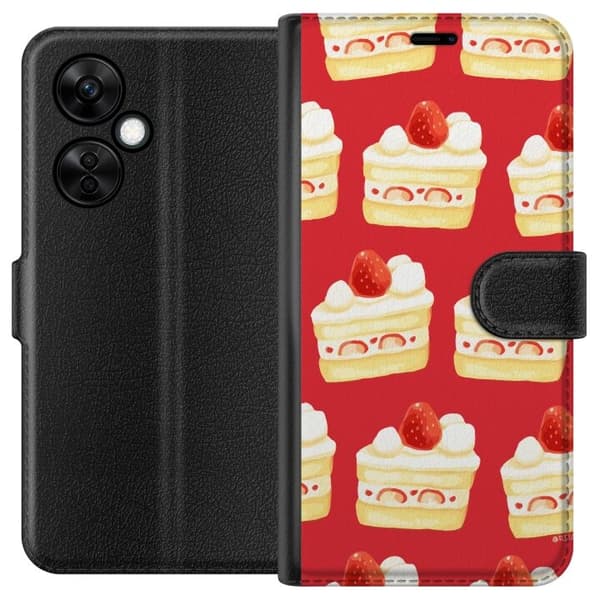 Plånboksfodral till OnePlus Nord CE3 med Tårta