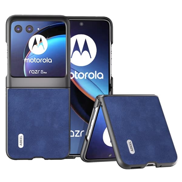 ABEEL Mobilskal till Motorola Razr 40 Ultra 5G Shockproof Blå