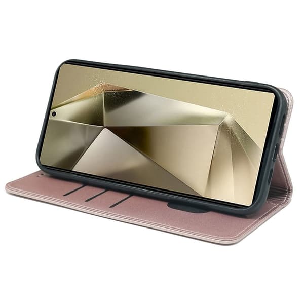 ABEEL Samsung Galaxy S26 Ultra Plånboksfodral Konstläder - Roséguld