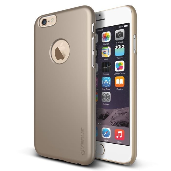 Verus Super Slim Bagcover til Apple iPhone 6 / 6S (Guld)
