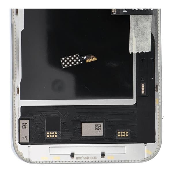 iPhone 15 Pro Skärm med LCD-display NCC Soft OLED Utbytbar IC Black
