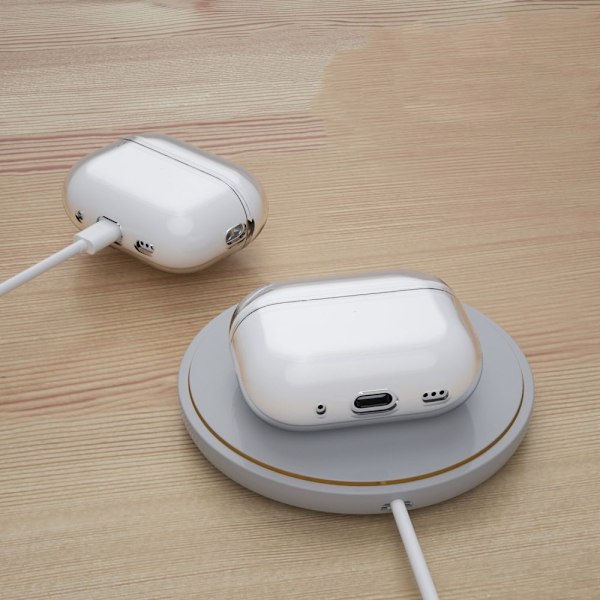 Tech-Protect Airpods Pro 1/2 Skal Flexair - Clear Transparent