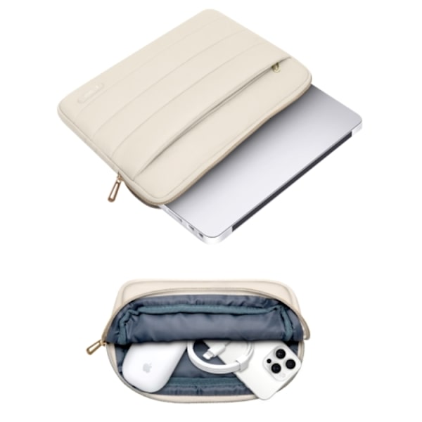 Tech-Protect Laptop 15-16" Datorfodral Puffy - Sand