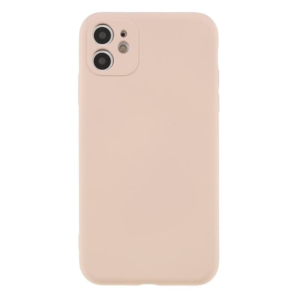 X-LEVEL Mobilskal till iPhone 11 Liquid Silicone Rosa 6.1-tum