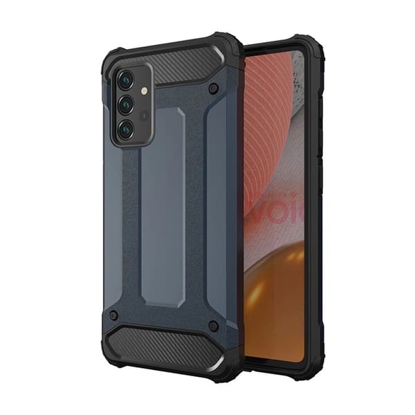 Mobilskal till Galaxy S25 Plus Hybrid Armor - Blå Blå
