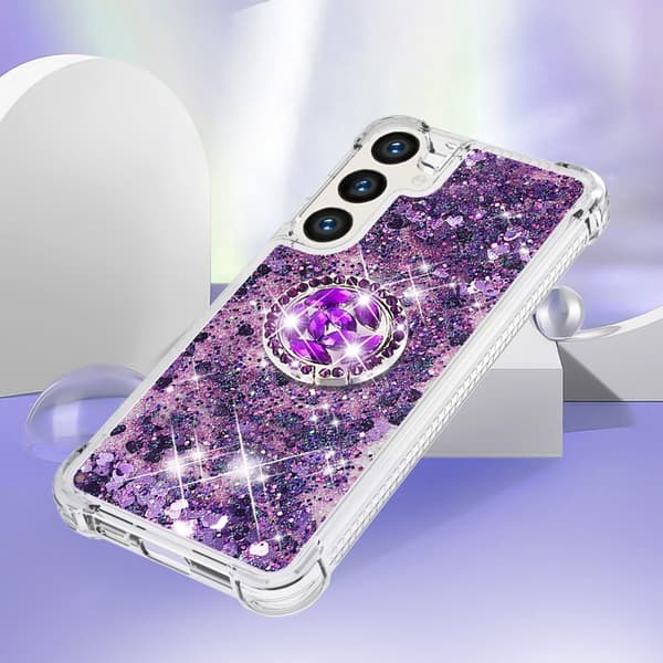 Mobilskal för Samsung Galaxy S26 Plus TPU Kickstand - Mörklila