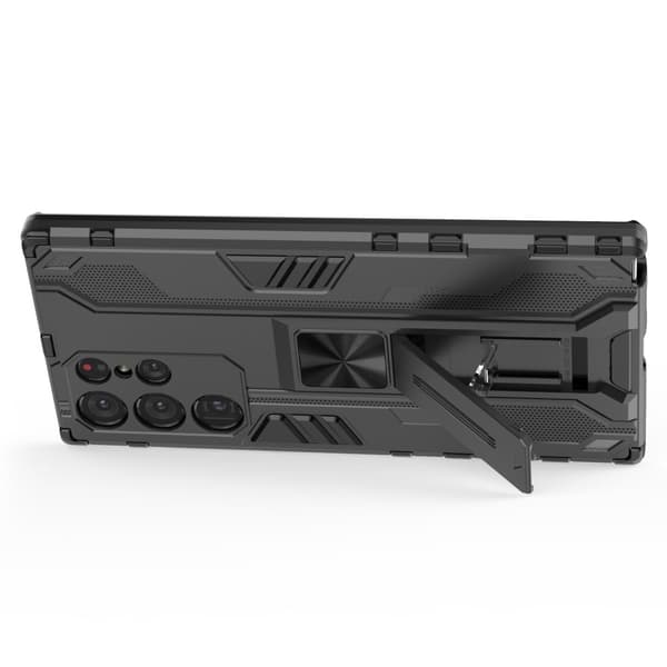 ShockProof Kickstand Skal Galaxy S22 Plus - Svart Svart