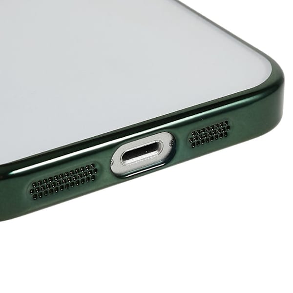 X-LEVEL Mobilskal till iPhone 13 TPU+PC Electroplating Grön