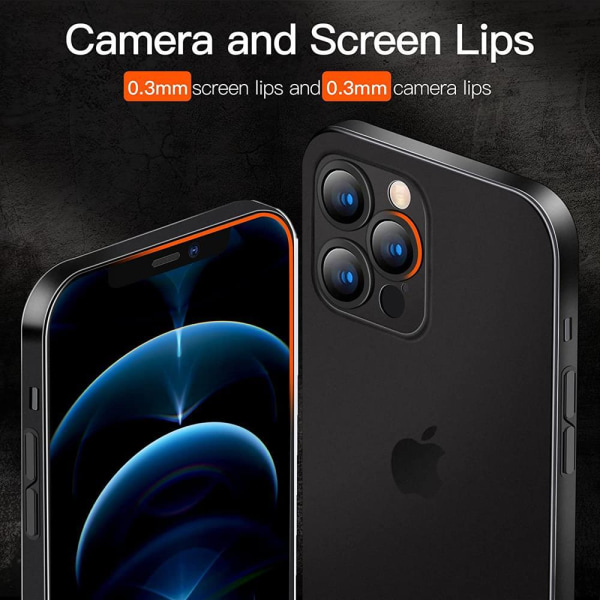 BOOM Zero iPhone 14 Pro Max Cover Ultra Slim - musta