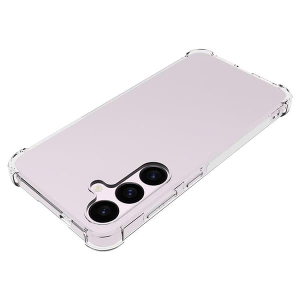 Mobilskal till Galaxy S24 Plus Flexible TPU Anti-scratch HD - Clear Transparent