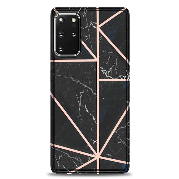 BOOM - Grid skal Galaxy S20 Plus - Svart Marmor Svart