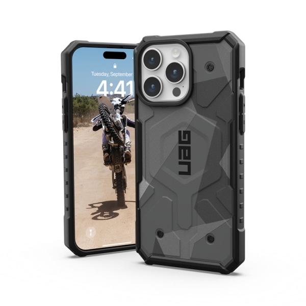 UAG iPhone 15 Pro Max Mobilskal Magsafe Pathfinder SE - Geo Camo