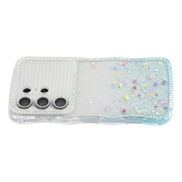 Mobilskal för Samsung Galaxy S26 Ultra Glitter TPU - Gradient Blå