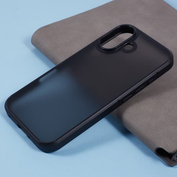 X-LEVEL Mobilskal till iPhone 16 Plus Anti-Scratch PC+TPU Svart