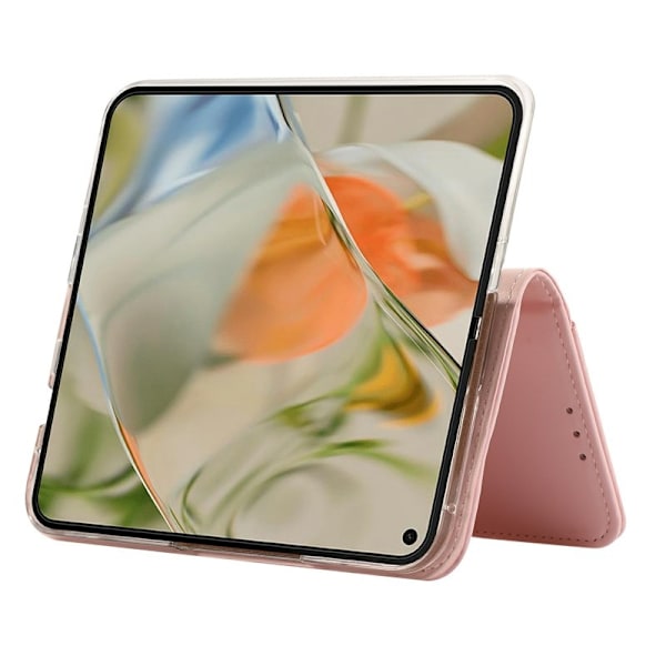 ABEEL Google Pixel 10 Pro Plånboksfodral RFID-Skydd Konstläder - Rosa