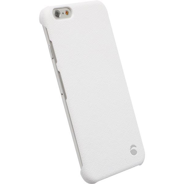 Krusell Malmö Texture Cover, cover til iPhone 6 / 6S hvid White