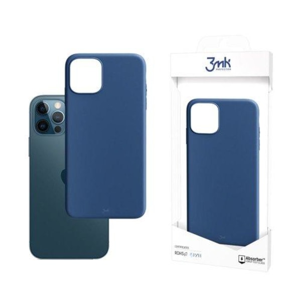 3MK Clear Cover iPhone 12/12 Pro - Blåbær Blue