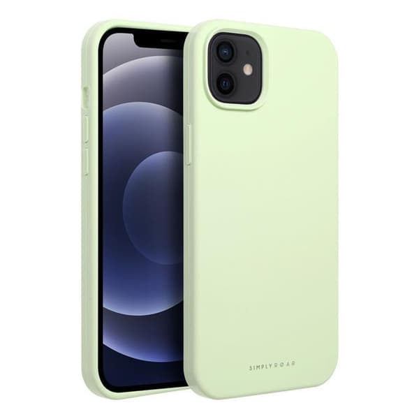 Roar Mobilskal till iPhone 12 Cloud Skin - Ljusgrön
