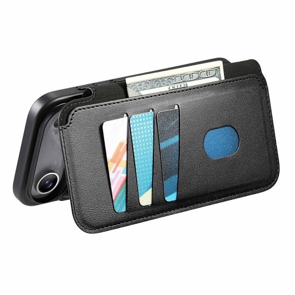 CASENEO iPhone Air Plånboksfodral RFID Blocking Konstläder - Svart