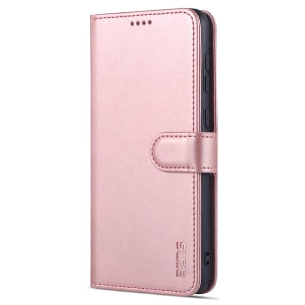 AZNS Samsung Galaxy A33 5G Plånboksfodral Konstläder - Roséguld