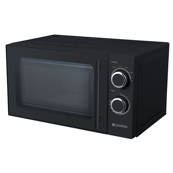 Champion Mikrovågsugn 20L 700W - Svart Black
