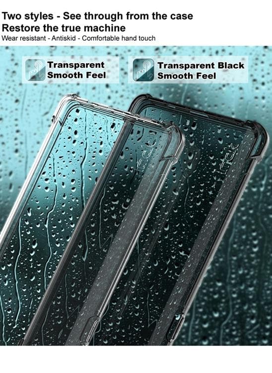 IMAK Google Pixel 7 Pro -kuori, iskunkestävä TPU - läpinäkyvä Transparent