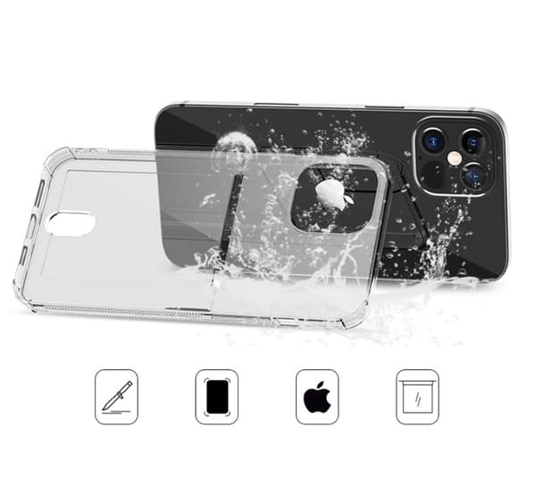 Flexicase Skal med Kortplats iPhone 13 Pro - Svart Svart
