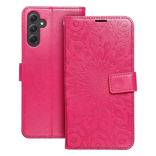 Galaxy A34 5G Plånboksfodral Mezzo Mandala - Magenta Magenta