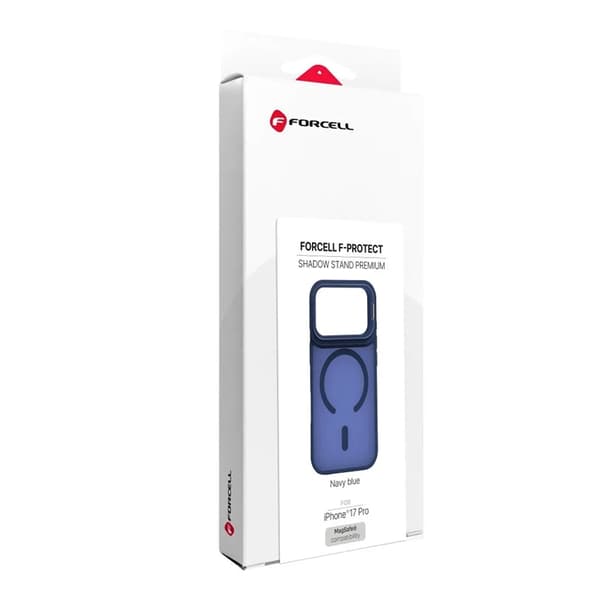 Forcell Mobilskal Magsafe För iPhone 17 Pro Shadow Stand - Svart