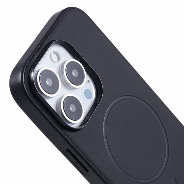 X-LEVEL Mobilskal till iPhone 16 Pro MagSafe PC TPU PU Svart