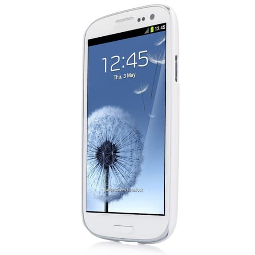 CAPDASE Kuori Samsung Galaxy S3 i9300 (Valkoinen) + Näytönsuoja White