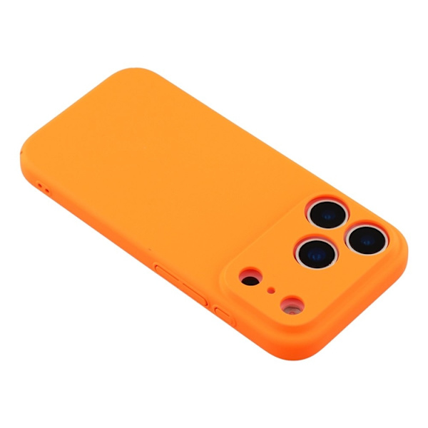 Mobilskal till iPhone 17 Pro Skin-Touch Rubberized - Orange Orange