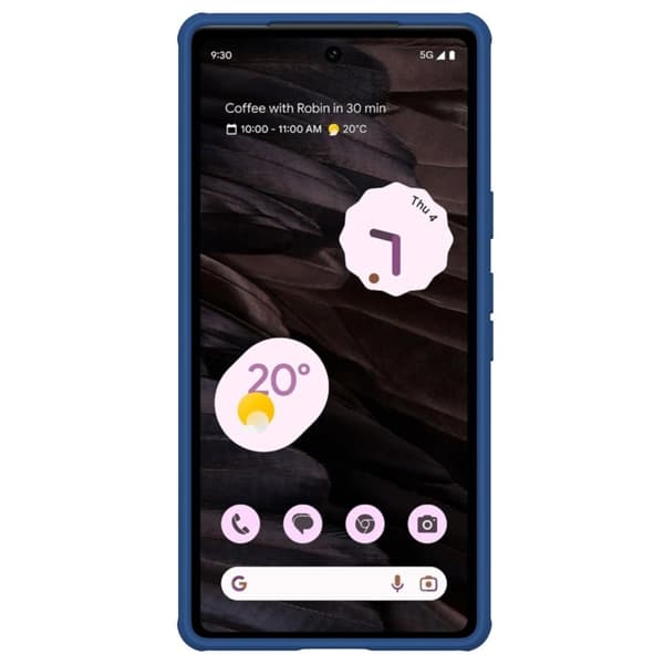 NILLKIN CamShield Pro Mobilskal till Google Pixel 7a med Kamera Skydd - Blå