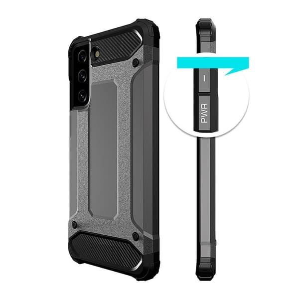 Galaxy S23 Plus Skal Hybrid Armored - Sort Black