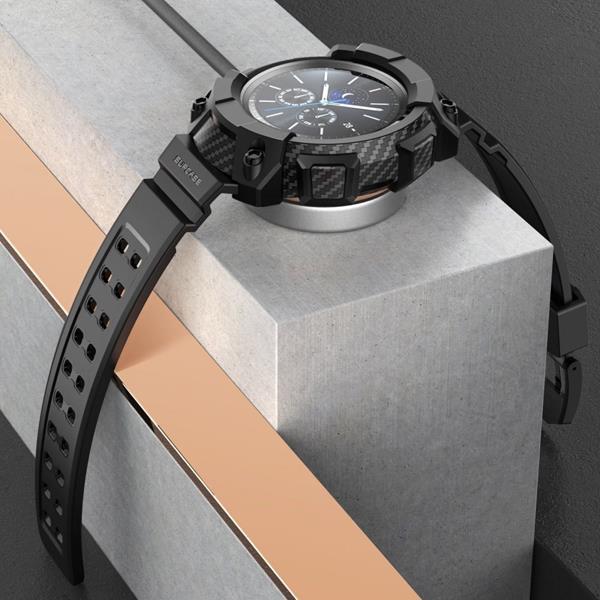 Supcase Unicorn Beetle Pro Band Galaxy Watch 4 Classic 46 mm - S Svart