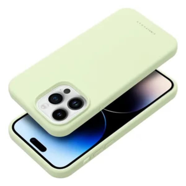 Roar iPhone 14 Pro Max -puhelimen kuori Roar Cloud Skin - vaaleanvihreä Grön