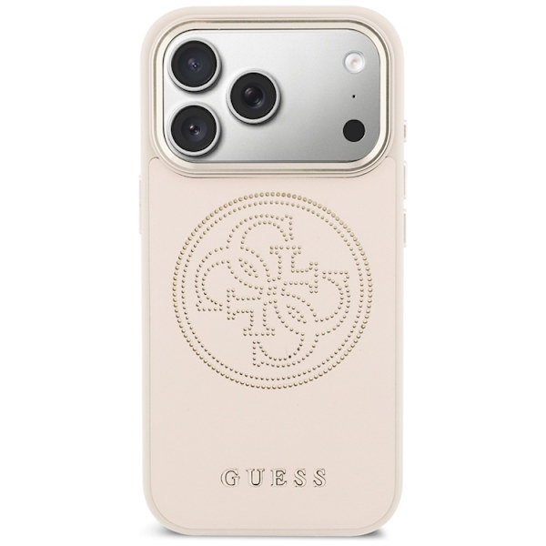 Guess Mobilskal För iPhone 17 Pro Max MagSafe  Perforated 4G - Rosa