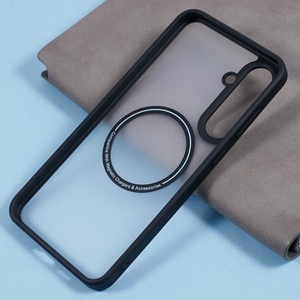 X-LEVEL Mobilskal till Samsung Galaxy S24 FE Magnetisk Svart