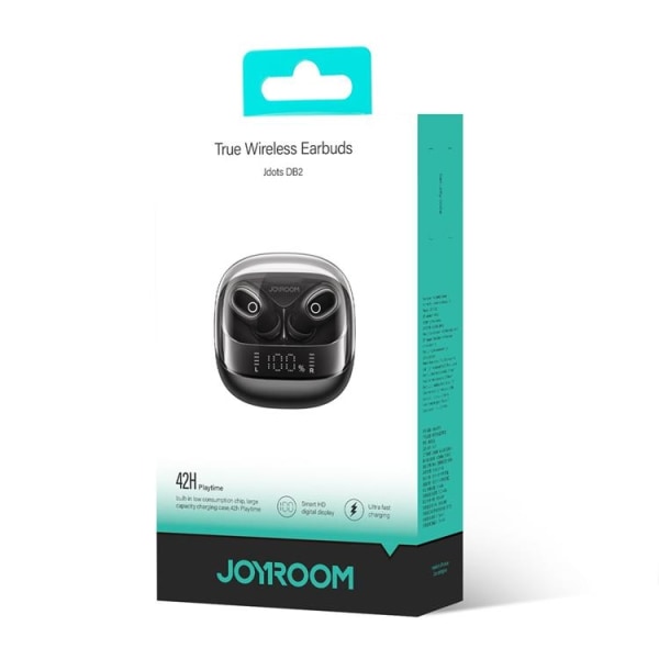 Joyroom TWS Bluetooth 5.3 trådløse hovedtelefoner Jdots - Sort
