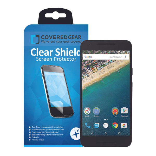 CoveredGear Clear Shield skärmskydd till LG Nexus 5X
