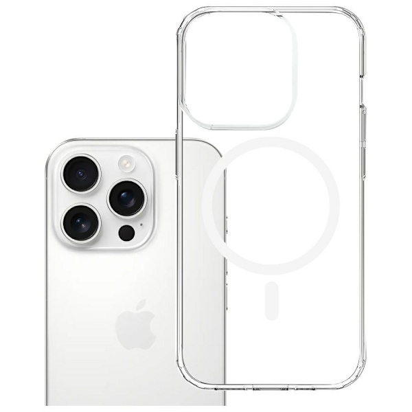 3MK Mobilskal till iPhone 15 Pro Max MagSafe Armor - Clear