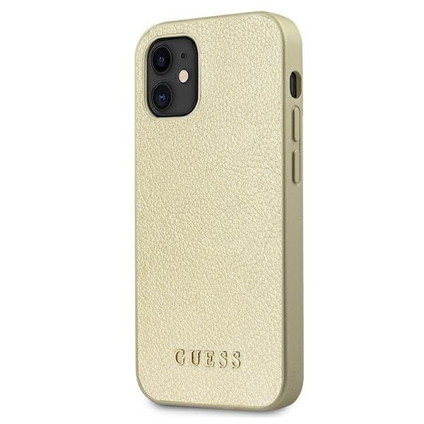 Guess Skal iPhone 12 Mini Iridescent - Guld Yellow
