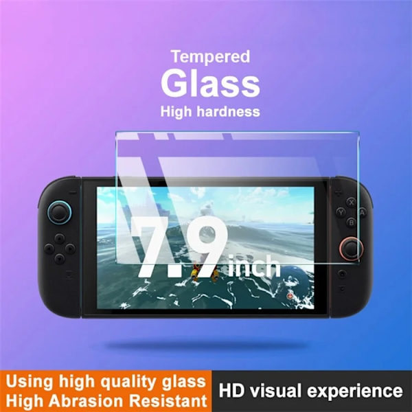 IMAK Nintendo Switch 2 Härdat glas Skärmskydd - Clear