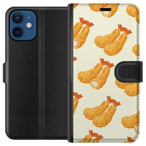Plånboksfodral till Apple iPhone 12 mini med Räkor