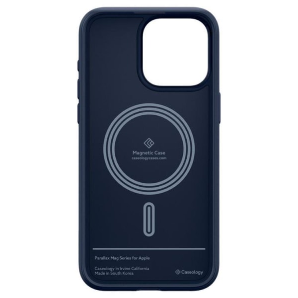 Caseology iPhone 15 Pro mobiltaske Magsafe Parallax - Blå