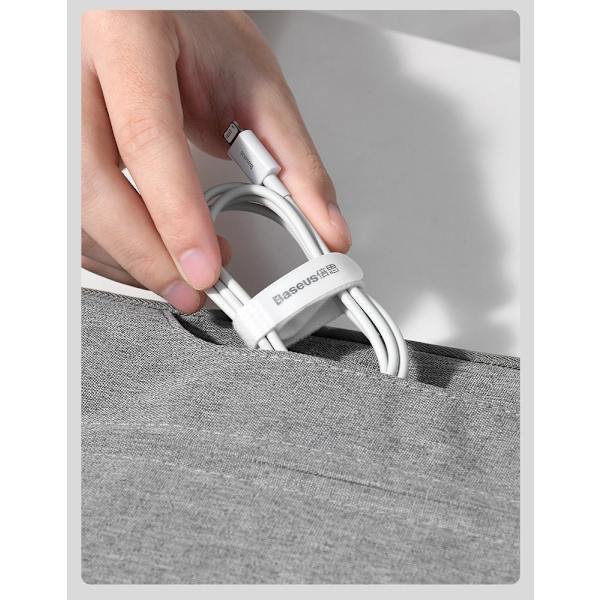 Baseus Superior USB-A till Lightning kabel 1.5m - Vit White